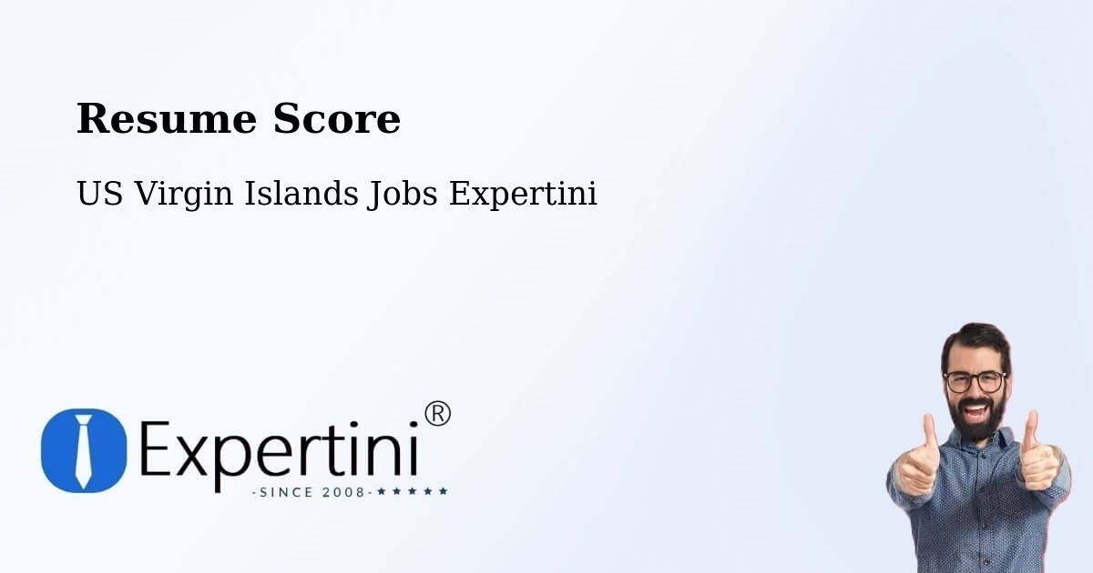Resume Score & Job Description Match Tool – Central - US Virgin Islands Jobs Expertini