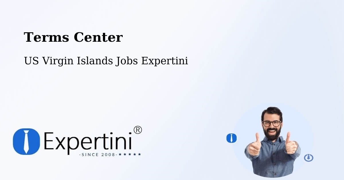 Terms of Service – Central - US Virgin Islands Jobs Expertini